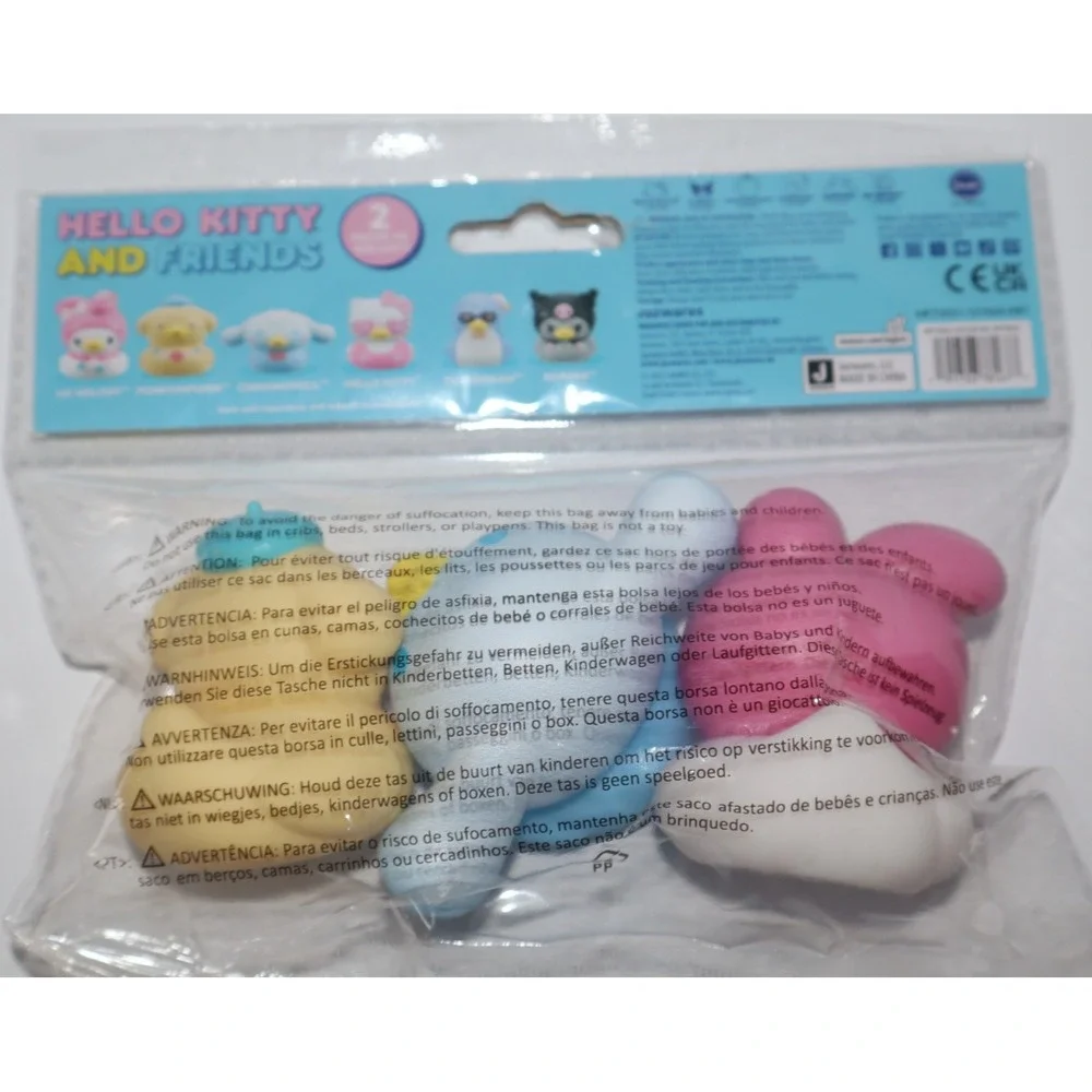 DuckZ HELLO KITTY & FRIENDS Rubber Ducks Cruise Gift Set of 9 NEW
